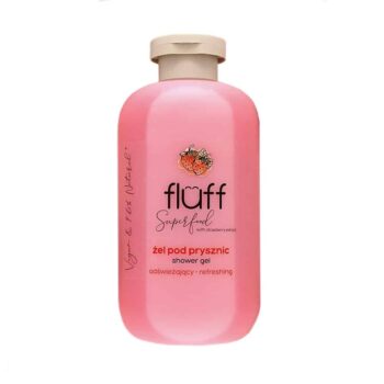 fluff shower gel strawberry fane greece